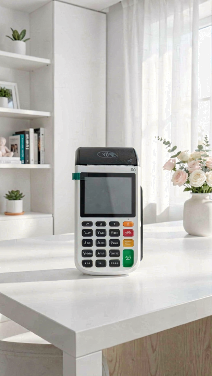 کارتخوان سیار i90 آکبند 4G و WiFi با 1 سال گارانتی - تصویر 7