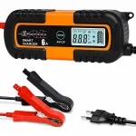 شارژر هوشمند باتری 6 آمپر 6V 12V با نمایشگر دیجیتال کد DRN_834